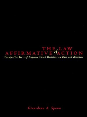 cover image of The Law of Affirmative Action